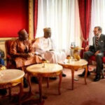 SM el Rey recibe a los ministros de Asuntos Exteriores de los tres países de la Alianza de Estados del Sahel